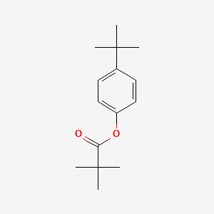 Propanoic acid, 2,2-dimethyl-, 4-(1,1-dimethylethyl)phenyl ester