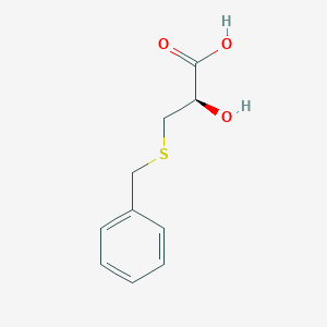 molecular formula C10H12O3S B8652882 (R)-3-Benzylsulfanyl-2-hydroxy-propionic acid CAS No. 30134-76-0