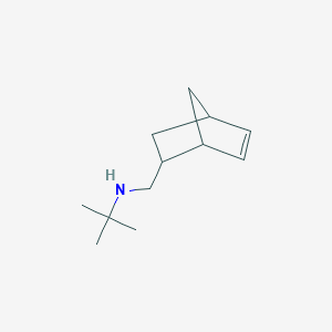 molecular formula C12H21N B8652887 {Bicyclo[2.2.1]hept-5-en-2-ylmethyl}(tert-butyl)amine 