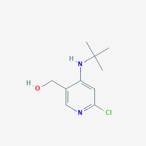 (4-Tert-butylamino-6-chloro-pyridin-3-yl)-methanol