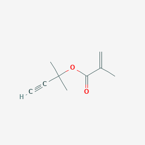 molecular formula C9H12O2 B8653107 2-Methylbut-3-yn-2-yl 2-methylprop-2-enoate CAS No. 141550-36-9