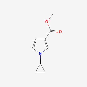 methyl 1-cyclopropyl-1H-pyrrole-3-carboxylate