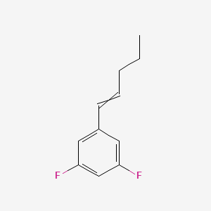 1,3-Difluoro-5-pent-1-enylbenzene