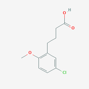4-(5-Chloro-2-methoxyphenyl)butanoic acid