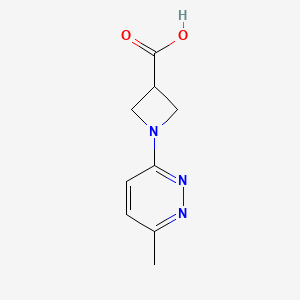 1-(6-Methylpyridazin-3-yl)azetidine-3-carboxylic acid