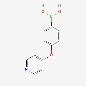 4-(Pyridin-4-yloxy)phenylboronic acid