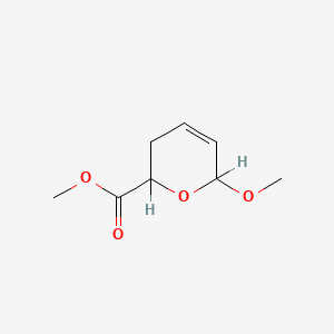 2H-Pyran-2-carboxylic acid, 3,6-dihydro-6-methoxy-, methyl ester