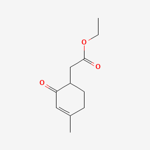 6-(Carbethoxymethyl)-3-methyl-2-cyclohexen-1-one