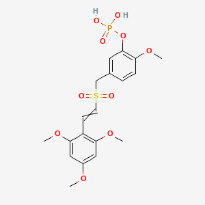 molecular formula C19H23O10PS B8653594 Briciclib 