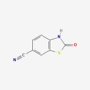 2-Oxo-2,3-dihydro-benzothiazole-6-carbonitrile