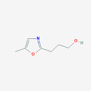 3-(5-Methyl-oxazol-2-yl)-propan-1-ol