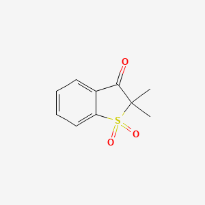 Benzo[b]thiophen-3(2H)-one, 2,2-dimethyl-, 1,1-dioxide