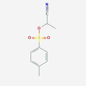 B8653945 1-Cyanoethyl 4-methylbenzene-1-sulfonate CAS No. 33695-65-7