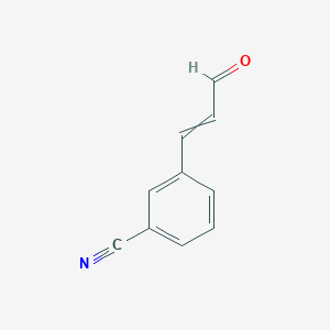 molecular formula C10H7NO B8653951 3-Cyanocinnamaldehyde CAS No. 98116-49-5