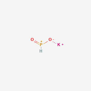 molecular formula HKO2P+ B8653988 Phosphinic acid, potassium salt 