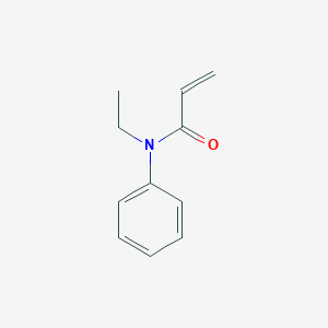 molecular formula C11H13NO B8654005 N-Ethyl-N-phenylprop-2-enamide CAS No. 61591-82-0