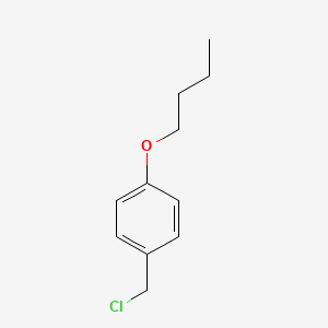molecular formula C11H15ClO B8654006 1-Butoxy-4-(chloromethyl)benzene 