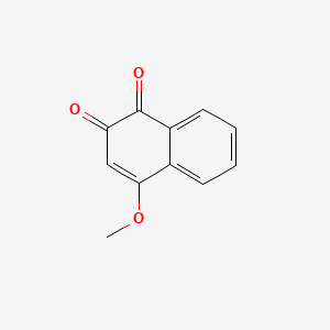 molecular formula C11H8O3 B8654010 4-Methoxy-1,2-naphthoquinone 