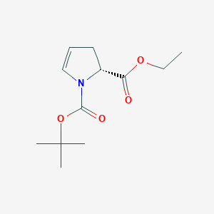 1-(tert-Butyl) 2-ethyl (R)-2,3-dihydro-1H-pyrrole-1,2-dicarboxylate