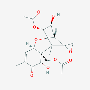 molecular formula C19H24O9 B086541 4,15-Diacetylnivalenol CAS No. 14287-82-2