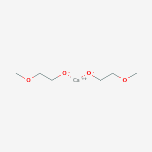 molecular formula C6H14CaO4 B8654257 Calcium methoxyethoxide 