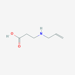 molecular formula C6H11NO2 B8654422 3-(Allylamino)propanoic acid 