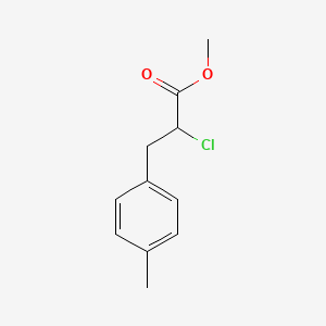 2-Chloro-3-p-tolyl-propionic acid methyl ester