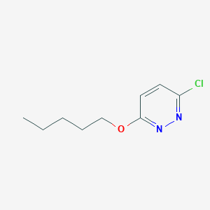 Pyridazine, 3-chloro-6-(pentyloxy)-