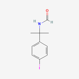N-[2-(4-Iodophenyl)propan-2-yl]formamide