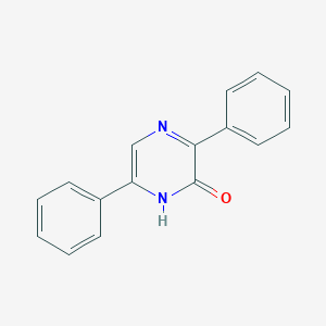 molecular formula C16H12N2O B086546 3,6-Diphenyl-2-pyrazinol CAS No. 1088-34-2