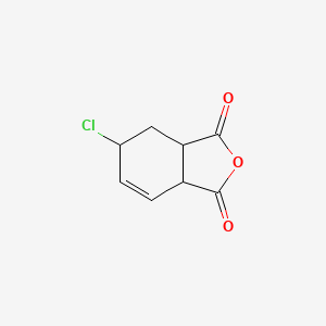 molecular formula C8H7ClO3 B8654612 4-Chlorotetrahydrophthalic anhydride 
