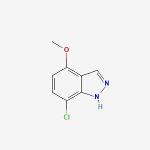 molecular formula C8H7ClN2O B8654624 7-Chloro-4-methoxyazaindole 