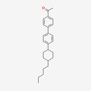 1,1'-Biphenyl, 4-acetyl-4'-(4-pentylcyclohexyl)-