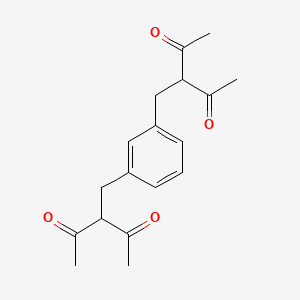 3,3'-[1,3-Phenylenebis(methylene)]di(pentane-2,4-dione)