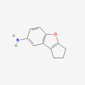 2,3-dihydro-1H-cyclopenta[b]benzofuran-7-ylamine