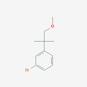 1-Bromo-3-(2-methoxy-1,1-dimethyl-ethyl)-benzene
