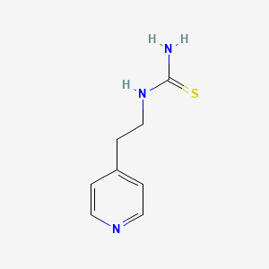 molecular formula C8H11N3S B8654705 1-(2-(Pyridin-4-yl)ethyl)thiourea 