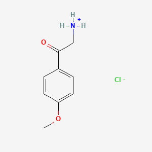 2-(4-Methoxyphenyl)-2-oxoethanaminium chloride