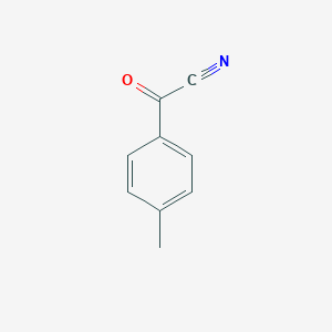molecular formula C9H7NO B086548 4-Methylbenzoyl cyanide CAS No. 14271-73-9