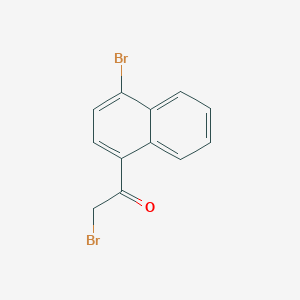 molecular formula C12H8Br2O B8654838 MFCD21960620 