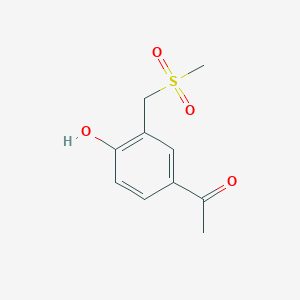 4'-Hydroxy-3'-methylsulfonylmethylacetophenone