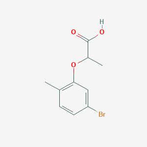2-(5-Bromo-2-methylphenoxy)propanoic acid