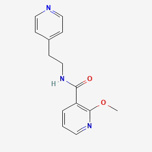 4-[2-(2-Methoxynicotinamido)-ethyl]pyridine
