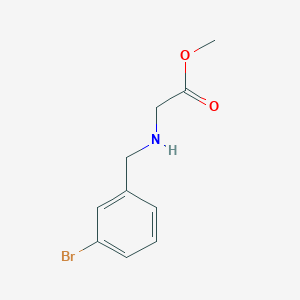 methyl N-[(3-bromophenyl)methyl]glycinate