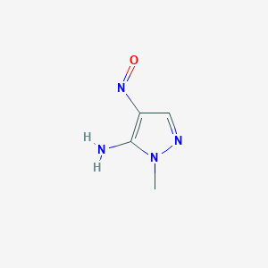 5-Amino-1-methyl-4-nitrosopyrazole