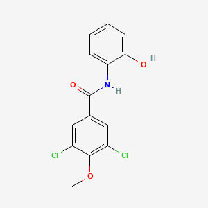 3,5-Dichloro-2'-hydroxy-4-methoxybenzanilide