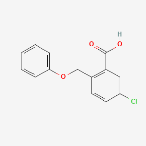 5-Chloro-2-(phenoxymethyl)benzoic acid