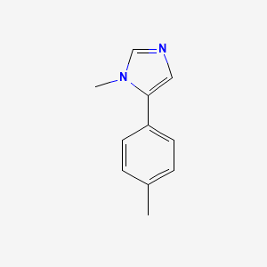 1-Methyl-5-(4-methylphenyl)-1H-imidazole