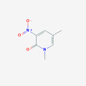 molecular formula C7H8N2O3 B8655447 1,5-Dimethyl-3-nitropyridin-2-one 