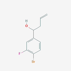 1-(4-Bromo-3-fluorophenyl)but-3-en-1-ol